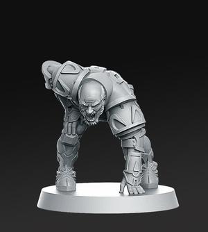 08 human line Fantasy Football 32mm