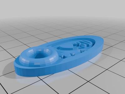 Keychain I Love 3D
