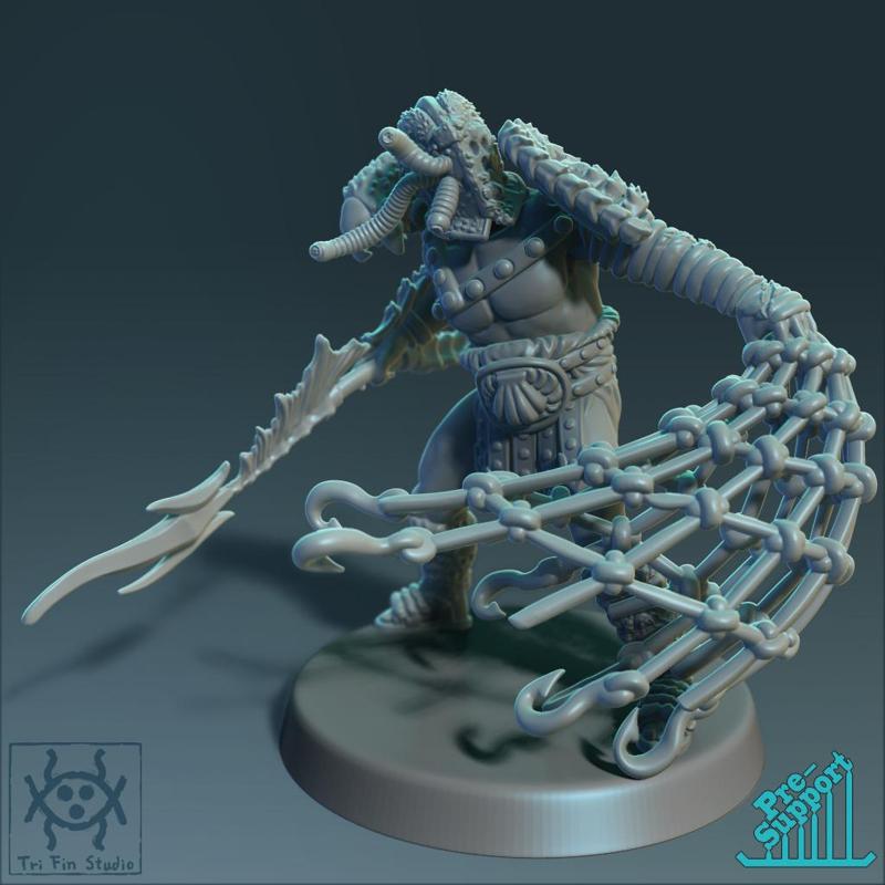 Gladiator of the Depths, Retiarius