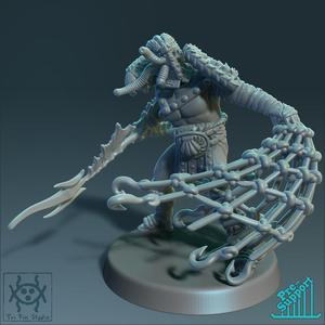 Gladiator of the Depths, Retiarius