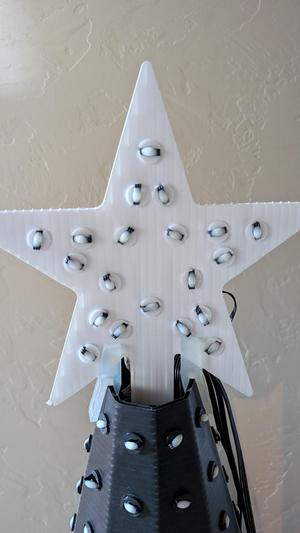 Coro Board Clip Tree Topper