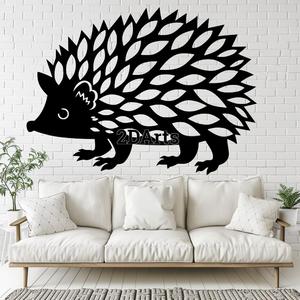 Hedgehog 2D Wall Art/Window Art - Digital STL & SVG Files for 3D Printing and Laser Cutting