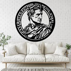 Caesar 2D Wall Art/Window Art - Digital STL & SVG File for 3D Printing or Laser Cutting