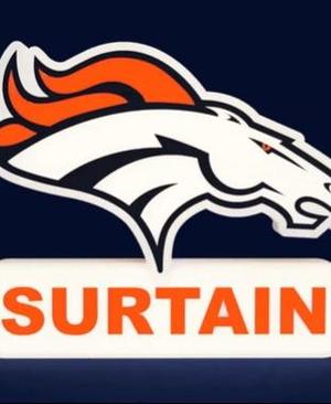 Denver Broncos Sign - LED Strip Compatible