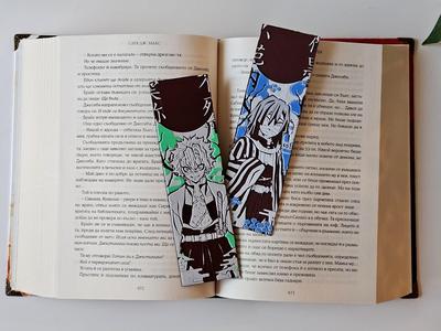 Obanai & Sanemi - Demon Slayer Bookmarks Set 6/8