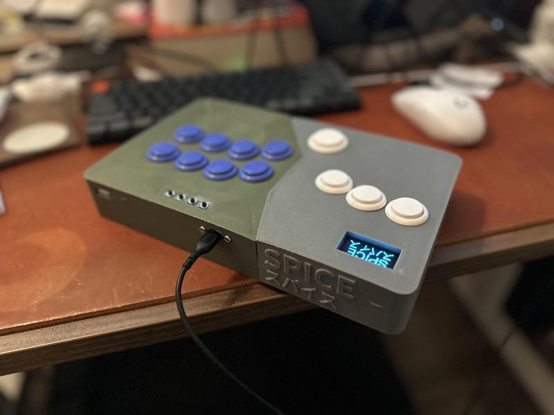 Leverless Controller - Sanwa buttons