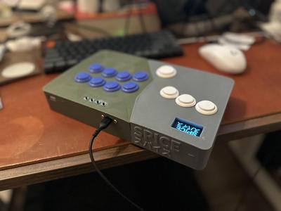 Leverless Controller - Sanwa buttons