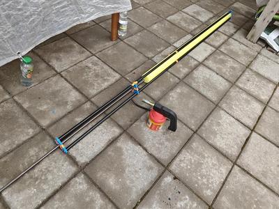 Jugger pool noodle core remover / hole puncher aka: Holey-Noodley-Machinery