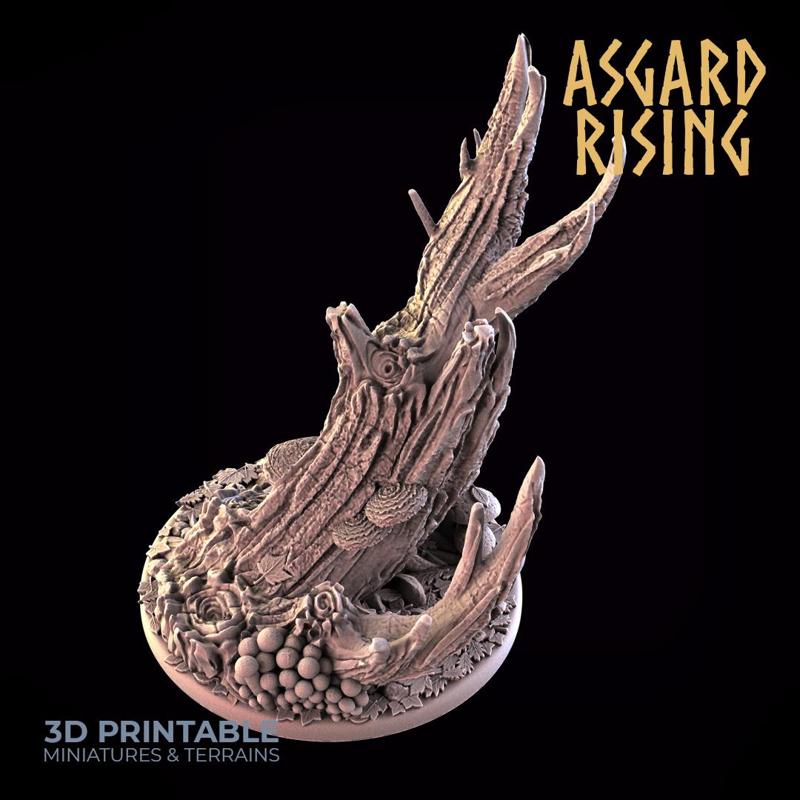 Forest - 1 x Round Base 50mm /Pre-supported/