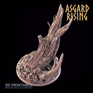 Forest - 1 x Round Base 50mm /Pre-supported/