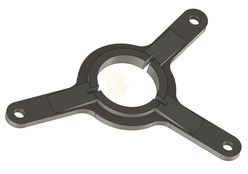 Speaker mounting bracket for Kenwood TM231/331/431/531 transceivers