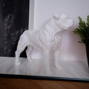 American Bulldog Sculpture, Statue, Dog Figure