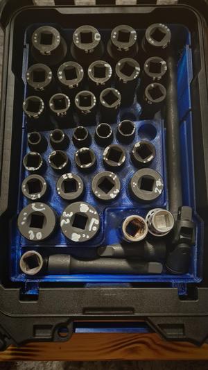 1/2 Socket Milwaukee Packout insert