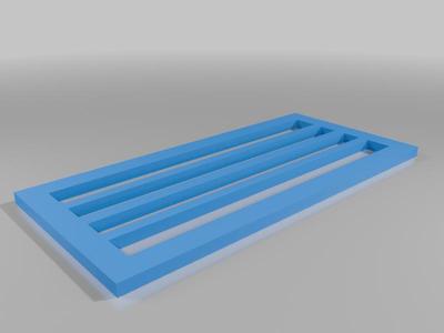 Vent Model - Model Cities, Buildings etc 7.5 x 3 cm