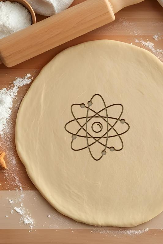 Atom Cookie Cutter, Biscuit Cutter
