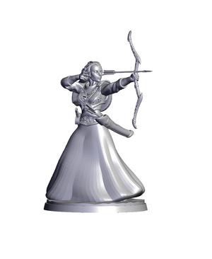 Elfe Guerrier archer.stl