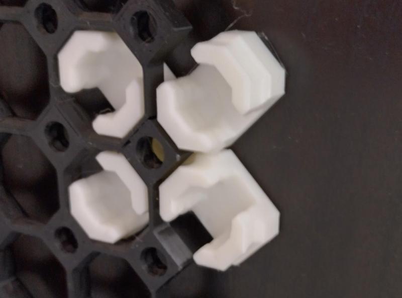 Quad Snaps (DS Part A) - VHB Tape Mount