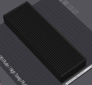 Gridfinity Sandpaper Holder
