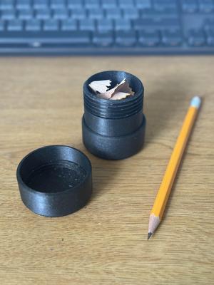 Staedtler Pencil Sharpener Container (with clearance for shavings!)