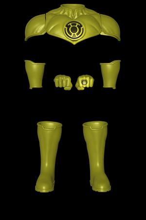 One12Scale Yellow Armor Ready to Print