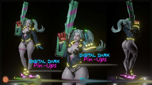 Rebecca Cyberpunk Edgerunners with NSFW version and Miniatures