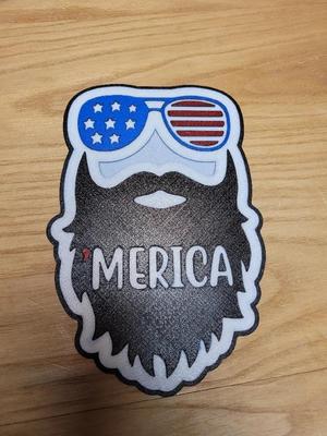 Merica Man - Freedom Wall Art / Decor   