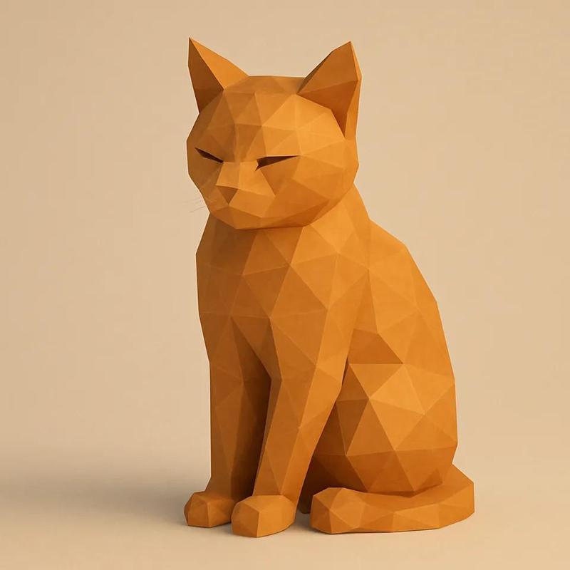 CAT Low Poly   