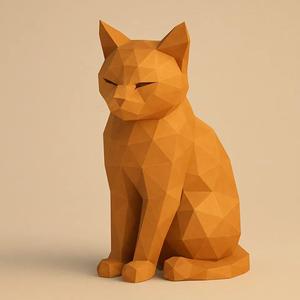 CAT Low Poly   