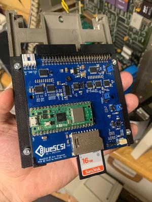 BlueScsi Mount for IBM Model 80/60 Sled   