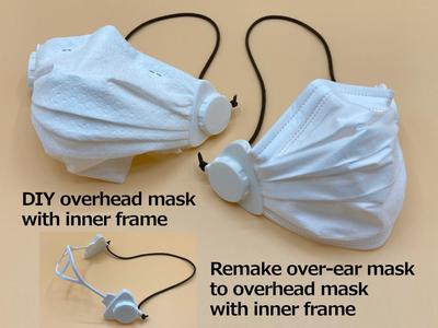 Overhead Mask Clip with Inner Frame
