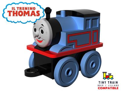 Trenino Thomas per il One Maker Show Tiny Train