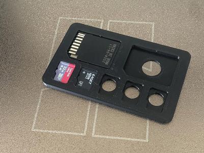Lockard Wallet sd card modul 