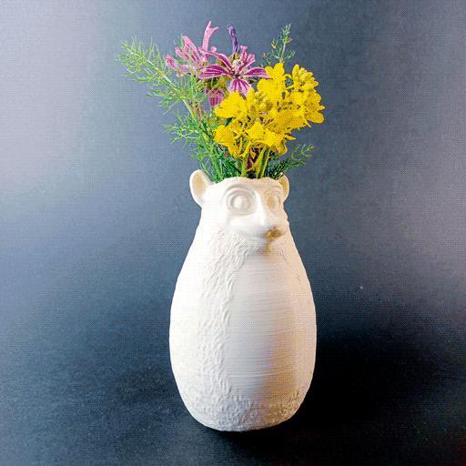 FAT LEMUR - PEN HOLDER / VASE