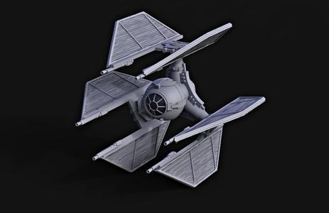 TIE Defender -Ready for 3D printing