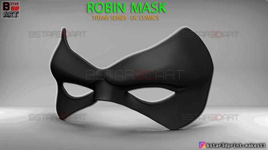 Robin Eyes Mask - TITANS season 3 - DC comics Cosplay