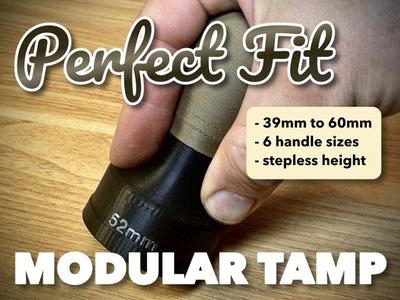 Perfect Fit Espresso Tamper - Ergonomic & Modular
