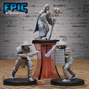 Eastern Skeleton Army Set A / Undead Soldier / Evil Skelet Warrior / Zombie Fighter / Walking Dead / Graveyard Encounter