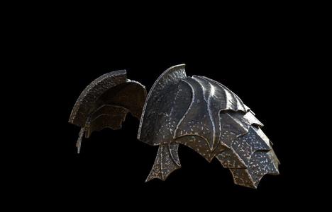 Witch King Shoulder Armor lord of the rings 3D DIGITAL DOWNLOAD