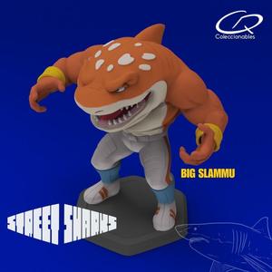 Street Sharks - Big Slammu - Full Figure