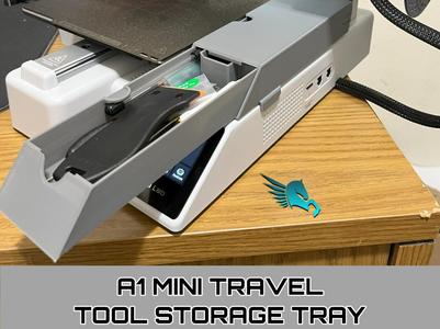 A1 Mini Travel - Tool Storage Tray