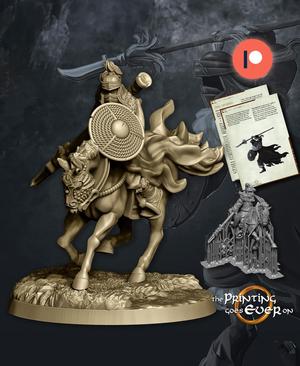 Dark Spearman - On Foot and Mounted