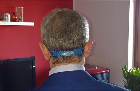 Rotary strap ear protector