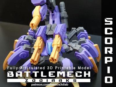 BattleMech Zodiarks - Scorpio