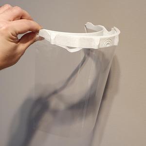 Faceshield with cover easy to mount V2