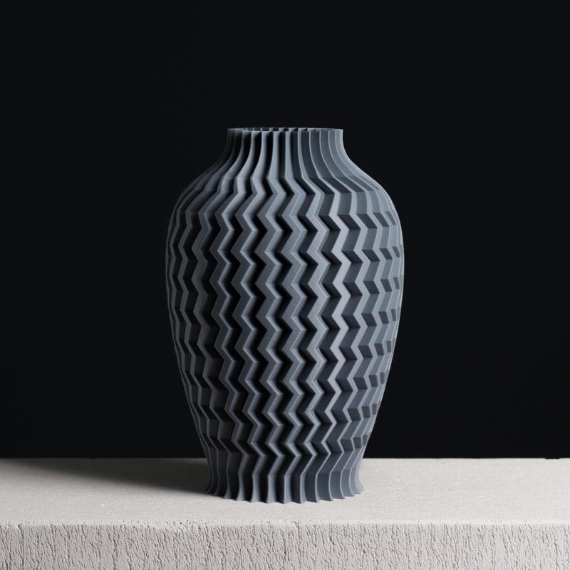Textured Vase - ZigZag, Vase Mode, Slimprint