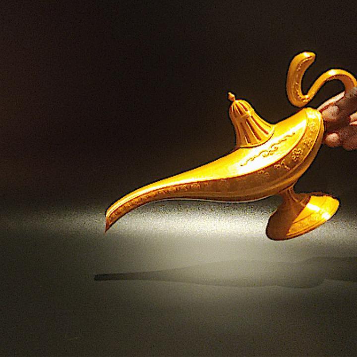 Aladdin's Genie Magic Lamp