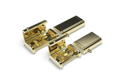 15mm Cuban Link Lock 2 versions long and short sizes