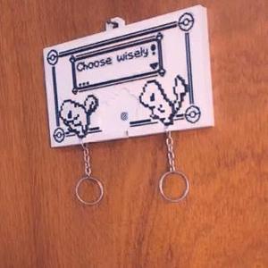 Pokemon keychain holder