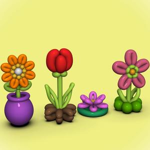 Balloon Lotus Flower