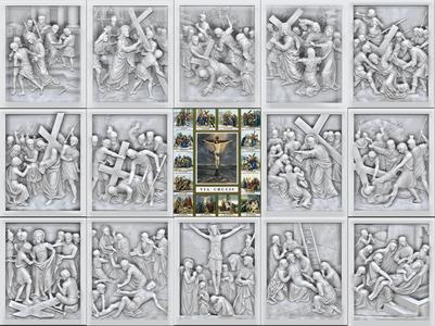 Way Of The Cross-14 Stations of  Cross  Via Dolorosa Via Crucis